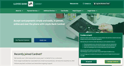 Desktop Screenshot of lloydsbankcardnet.com